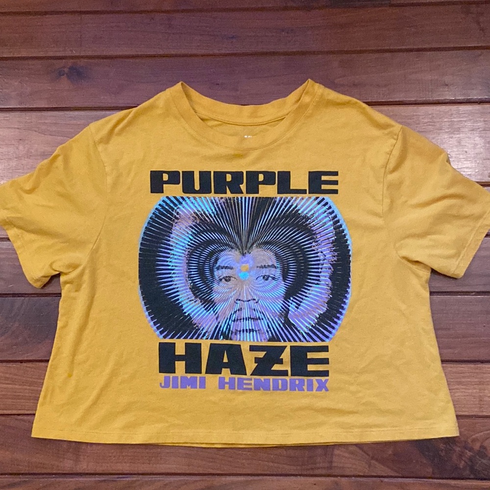 Karl Ferris Collection Purple Haze Jimi Hendrix Top XL